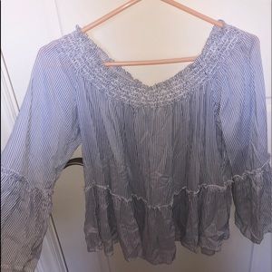 off the shoulder blouse
